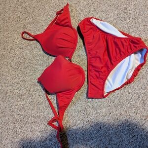 VENUS Red Bikini Swim Set